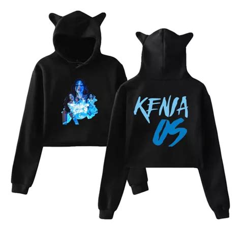 Sudadera Con Capucha Kenia Os Merch K23 Tour Con Orejas De G | Meses sin interés