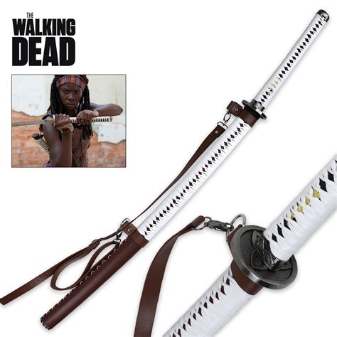 Officially Licensed The Walking Dead Sword of Michonne | BUDK.com ...