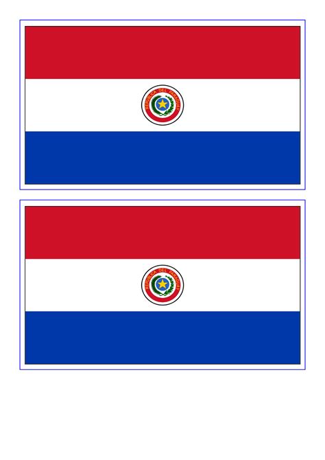 Paraguay Flag | Templates at allbusinesstemplates.com