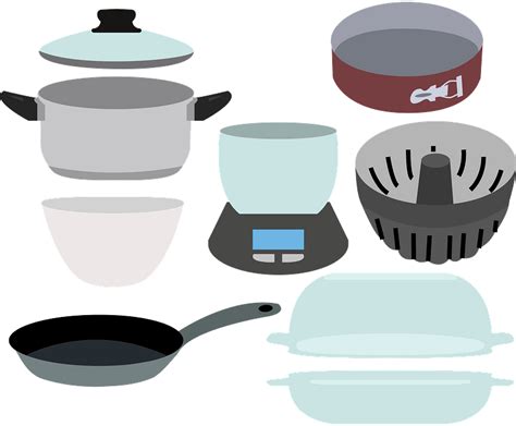 Pots and pans clipart. Free download transparent .PNG | Creazilla