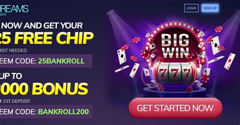 Casino Bonus USA: Dreams Casino Deposit Match Bonuses