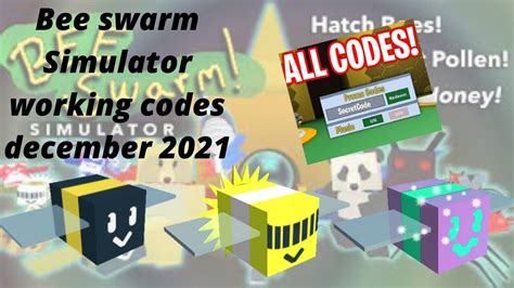 Working* Bee swarm simulator codes before BEESMAS UPDATE! December 2021 ...