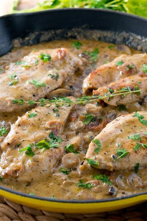 Chicken Marsala (Easy 30 Minute Meal) - Delicious Meets Healthy