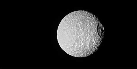 The Peak on Saturn's 'Death Star' Moon Mimas