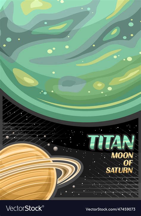 Poster for titan Royalty Free Vector Image - VectorStock