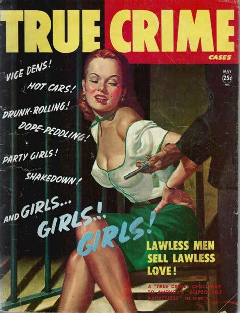 TRUE CRIME Cases Magazine Cover Art and Illustrations 24 - Etsy