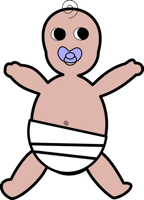 Baby Pacifier Cliparts 25, Buy Clip Art - Infant - Png Download - Full Size Clipart (#1217635 ...