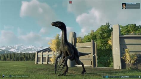 Therizinosaurus exit animation | Jurassic World Evolution 2 - YouTube