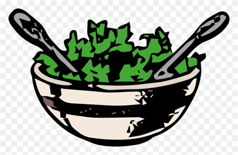 Clipart - Salad Bowl Clipart - FlyClipart