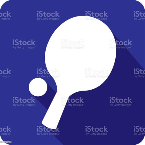 Ping Pong Icon Silhouette Stock Illustration - Download Image Now ...