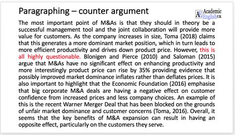 How To Start Off A Counterclaim Paragraph : It must be debatable with inquiry and evidence ...