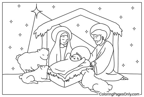 22 Saint Mary Coloring Pages - ColoringPagesOnly.com