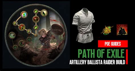 PoE 3.22 Budget-Friendly Artillery Ballista Raider League Starter Build