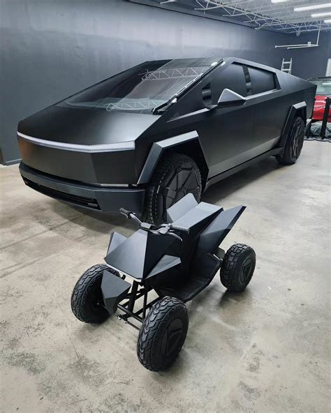 Tesla Brings Matte Black Cybertruck To Art Basel In Miami | Carscoops