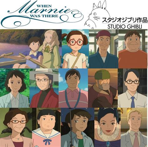 When Marnie Was There (2014) | Studio ghibli, Studio ghibli characters, Studio ghibli art