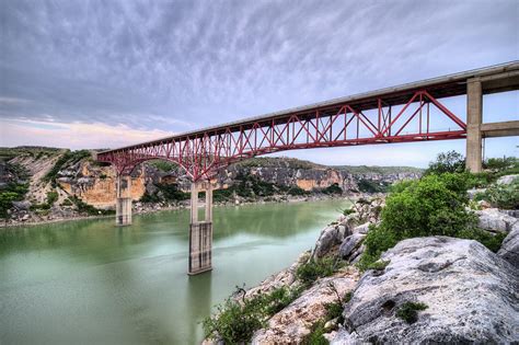 The Pecos River Bridge Photograph by JC Findley - Fine Art America