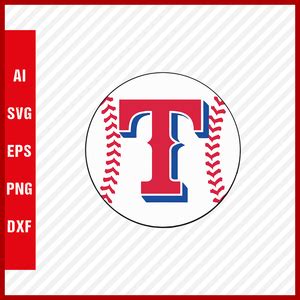 Rangers Logo MLB Svg Cut Files Baseball Clipart – Creativedesignmaker