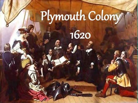 Plymouth colony 1620