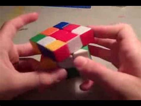 3x3x3 Rubik's Cube Beginner Method: part 1 - YouTube
