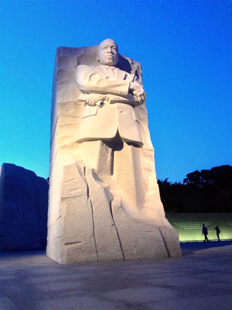 MLK Memorial at Night in Washington DC