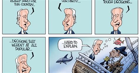 Cartoonist Gary Varvel: Joe Biden's tough decisions