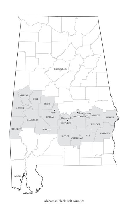 map: alabama's Black Belt counties : r/HumanGeography