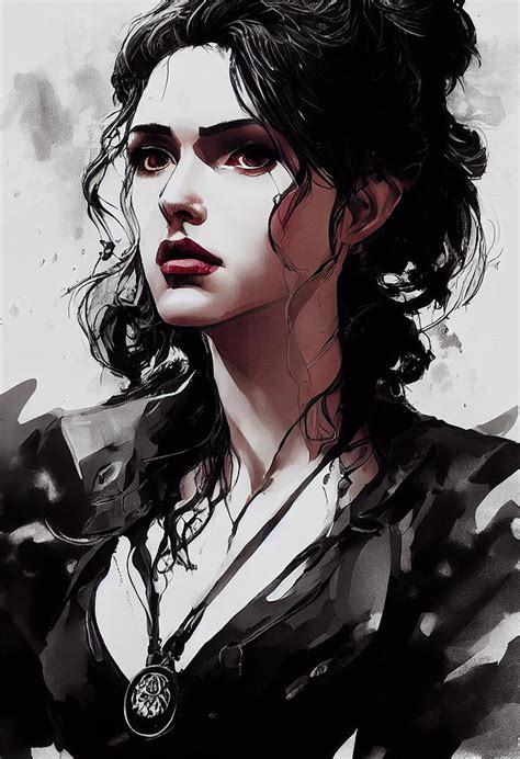 Yennefer Anya Chalotra The Witcher Beautiful Magic Fantas fc22a00430 ...