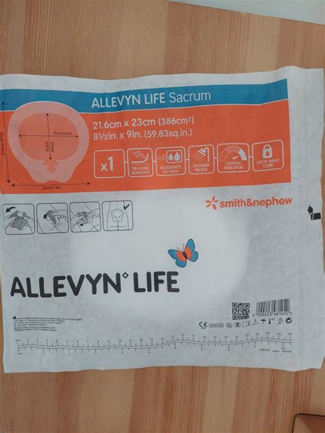 Allevyn Life Sacrum, Health & Nutrition, Medical Supplies & Tools on ...