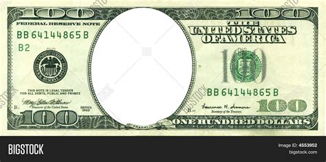 100 Dollar Bill No Image & Photo (Free Trial) | Bigstock