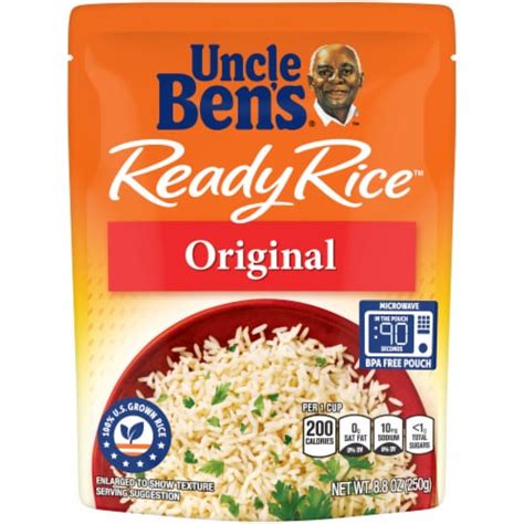 Uncle Ben's Original Ready Rice, 8.8 oz - Harris Teeter