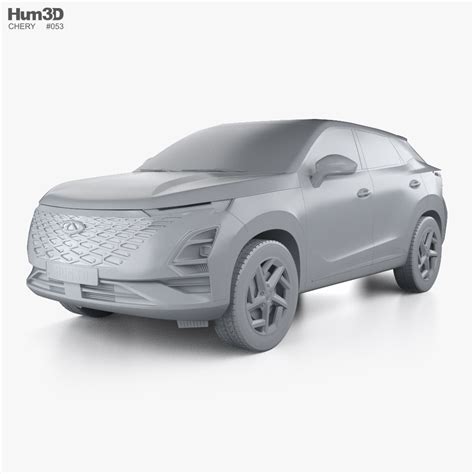 Chery Omoda 5 2021 3D model - Vehicles on Hum3D