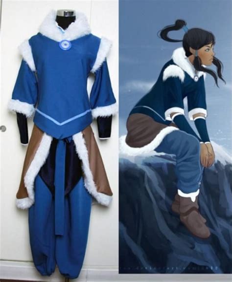 The Legend of Korra Korra Cosplay Costume, Legend of Korra Jacket+Pants ...