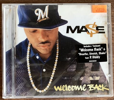 Welcome Back by Mase CD NEW SEALED w/ Hype Sticker P. Diddy Bad Boy Records 2004 602498631225 | eBay