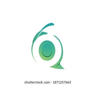 Green Initial O Icon Logo Design Stock Vector (Royalty Free) 1871257663 ...