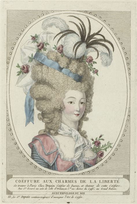 Estilo de pelo c. 1790 dos peinados Stock de Foto gratis - Public Domain Pictures