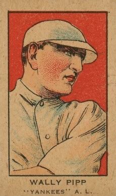 1921 Strip Card Wally Pipp # Baseball - VCP Price Guide