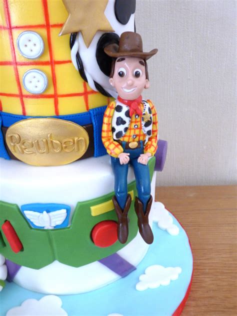 2 Tier Toy Story Birthday Cake Woody and Buzz Themed | Susie's Cakes