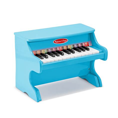 Melissa & Doug Learn-to-Play Piano With 25 Keys and Color-Coded ...