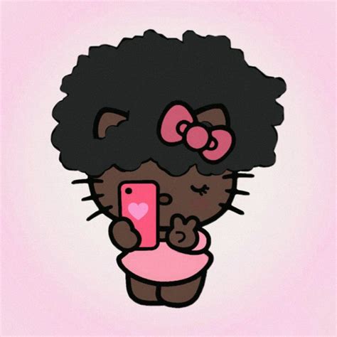 AfroKitty in 2023 | Hello kitty art, Hello kitty cartoon, Hello kitty ...