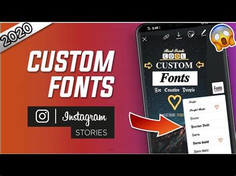 Best way to Add Custom Fonts in Instagram Stories Without Leaving The ...