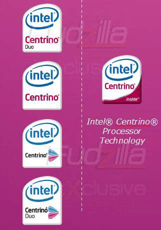 Nuevo logo de Intel Centrino