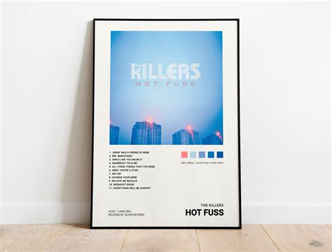 The Killers - Hot Fuss Album Cover Poster | Architeg Prints