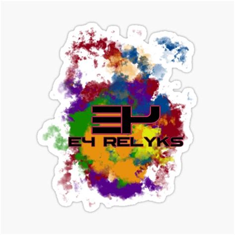 "E4 Logo" Sticker for Sale by E4Relyks | Redbubble