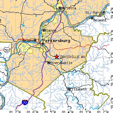 Davisville, West Virginia (WV) ~ population data, races, housing & economy