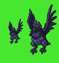 Corviknight Sprite by Derethar on DeviantArt