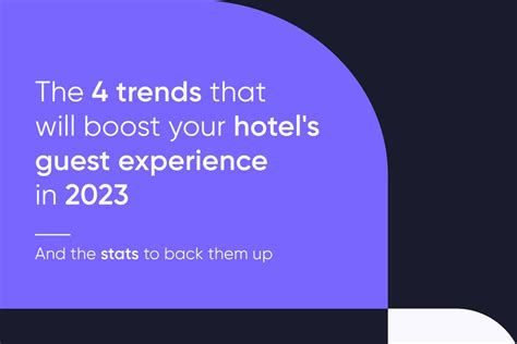 The latest trends in the hotel Guest Experience (+Stats)