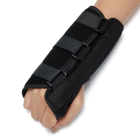 Unisex Adjustable Wrist Support Brace with Splints Right Hand ...