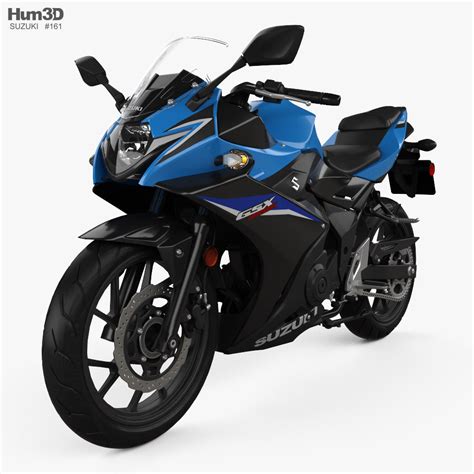 3D model of Suzuki GSX250R 2023 available for Download in FBX, OBJ, 3DS ...