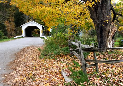 Fall Guide to the Covered Bridges of Vermont