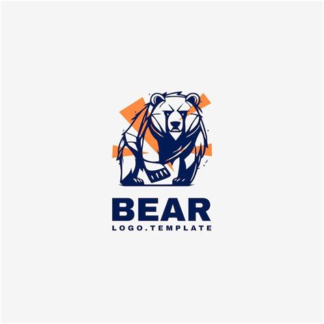 Running Polar Bear Logo - Free Vectors & PSDs to Download